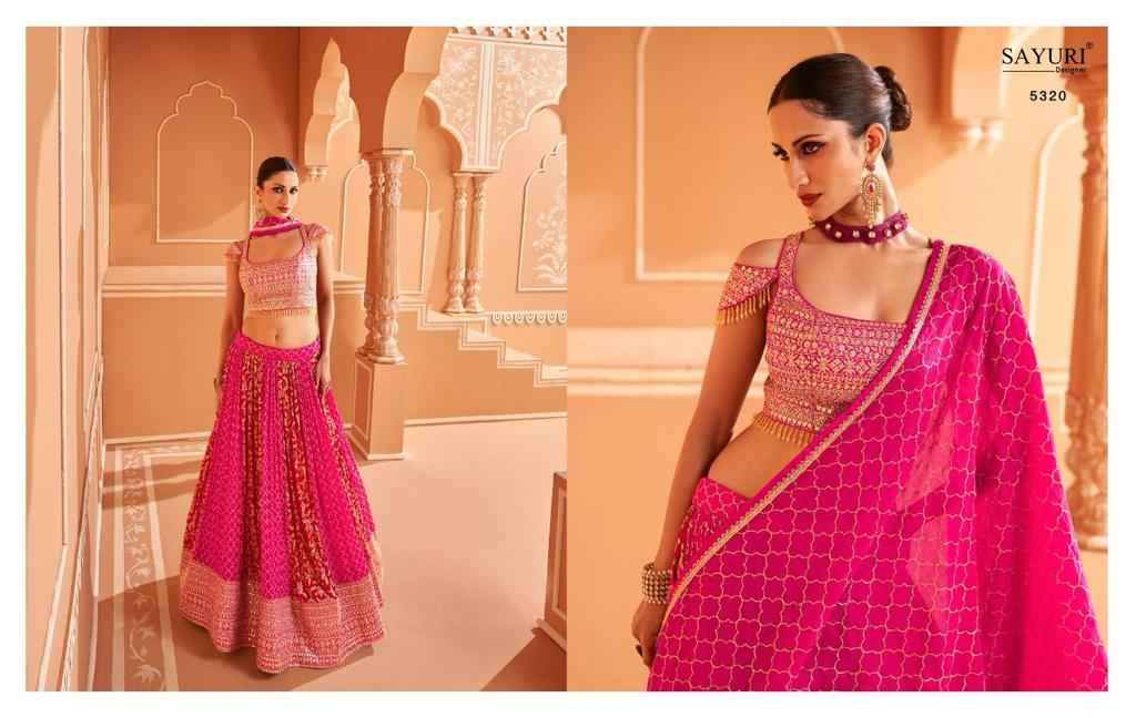 SAYURI DESIGNER KALISHTA GEORGETTE WITH READY MADE SUITS