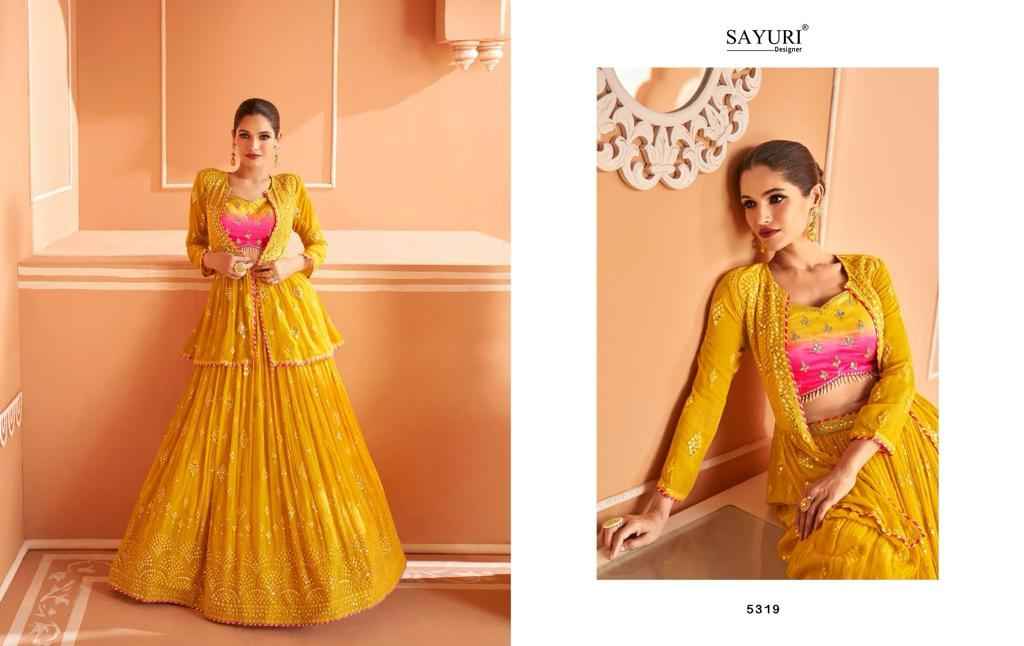 SAYURI DESIGNER KALISHTA GEORGETTE WITH READY MADE SUITS