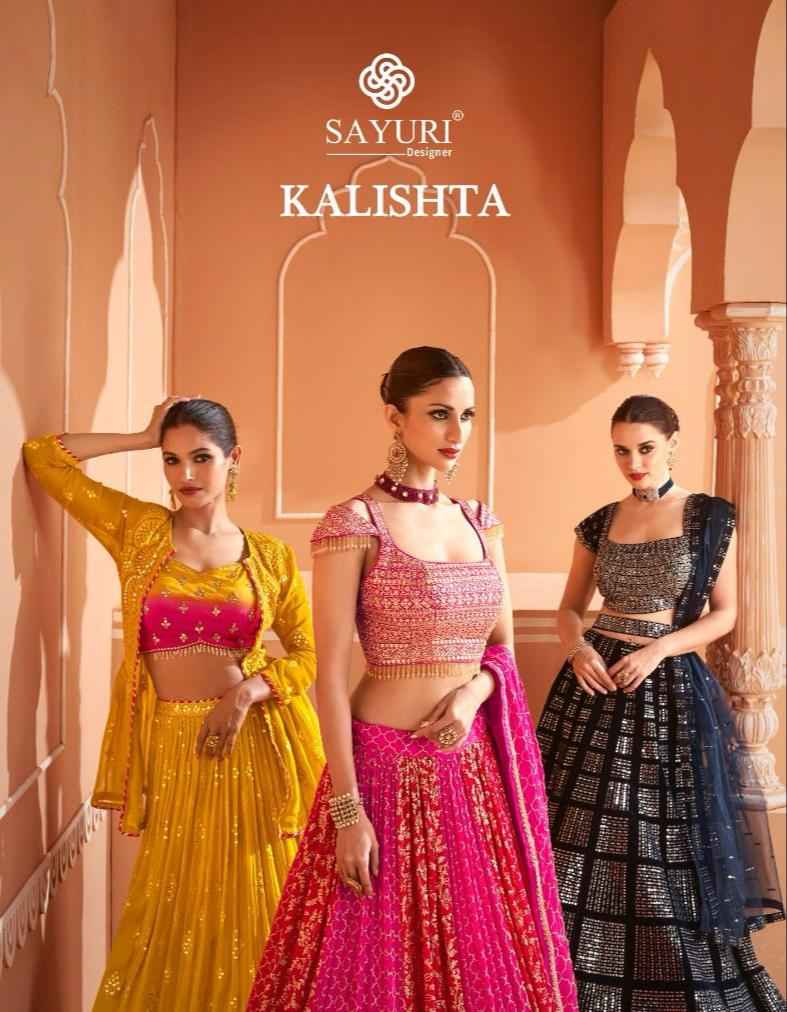 SAYURI DESIGNER KALISHTA GEORGETTE WITH READY MADE SUITS