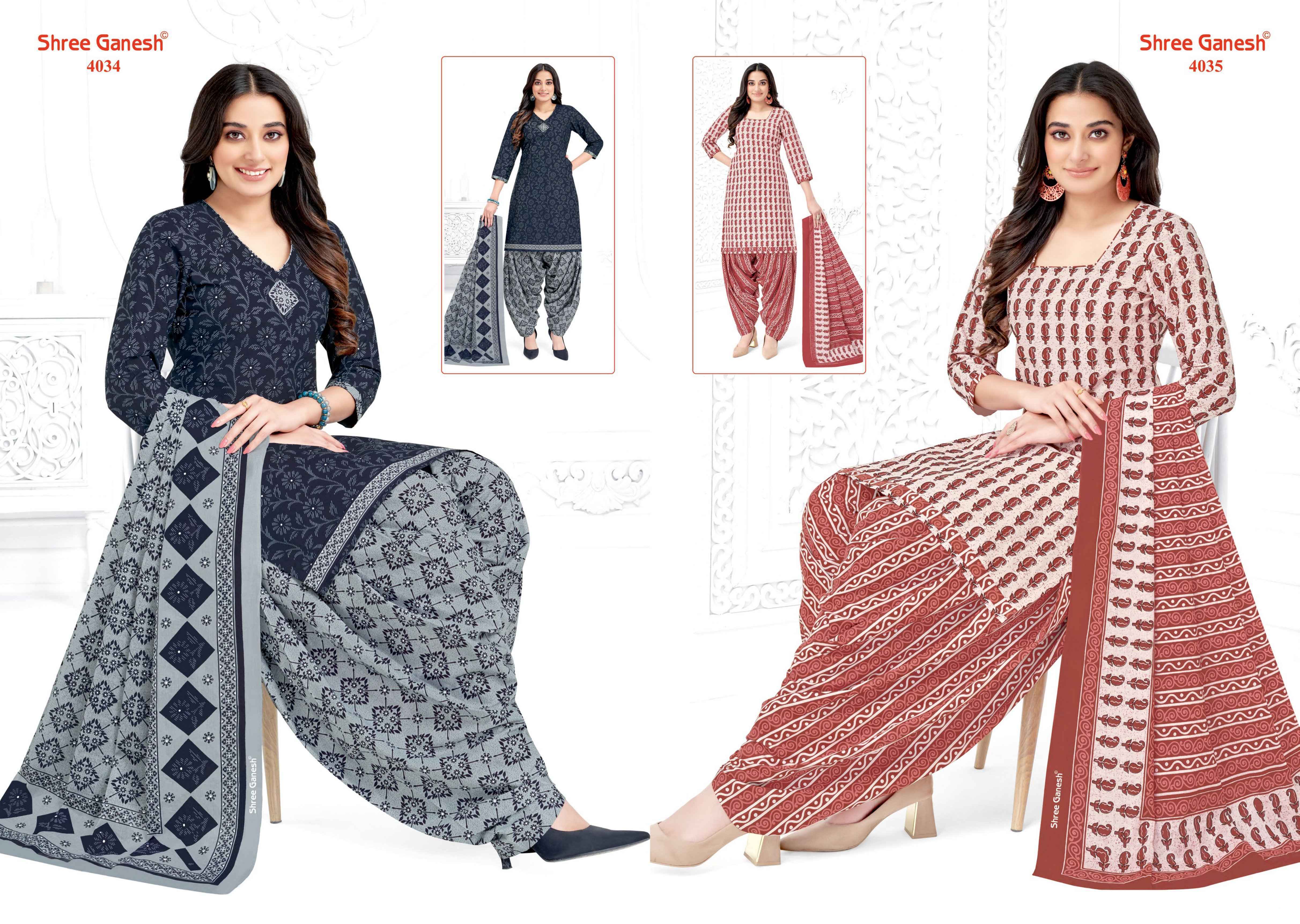 Shree Ganesh Hansika Vol 20 Cotton Dress Material 36 pcs Catalogue - Wholesale Factory Surat