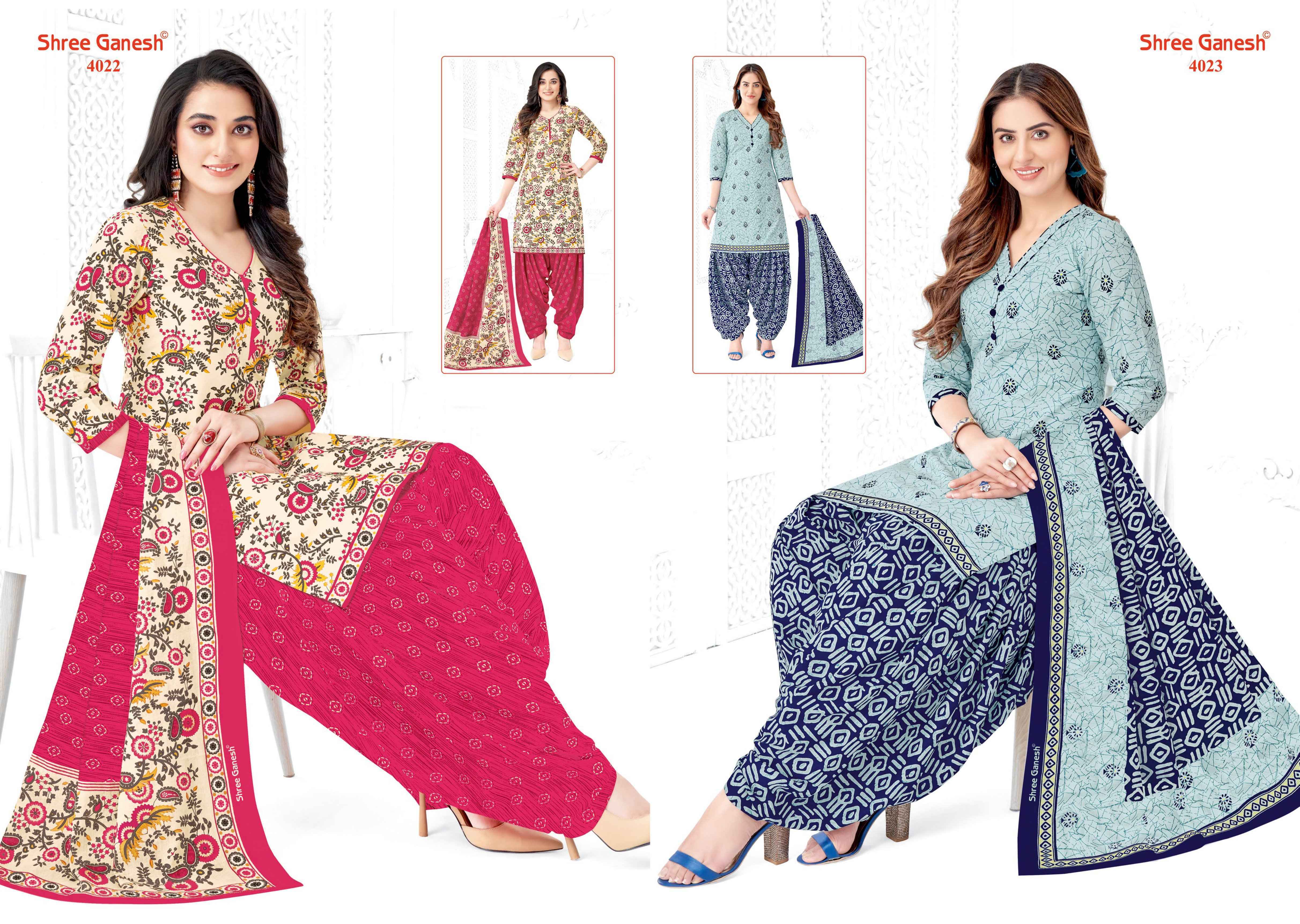 Shree Ganesh Hansika Vol 20 Pure Cotton Readymade Suits 30pcs Catalogue - Wholesale Factory Surat
