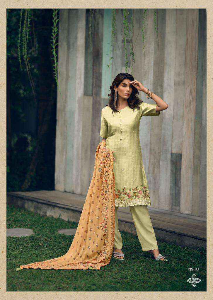 Varsha Naisha Pashmina Dress Material 4 pcs Catalogue - Wholesale Factory
