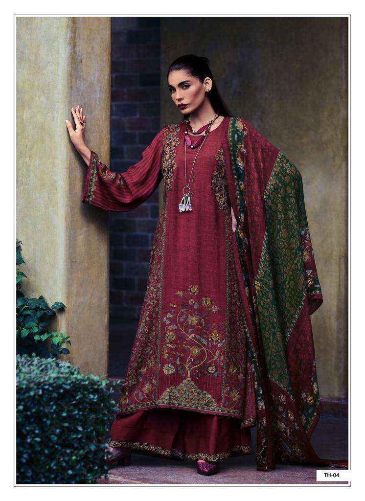 Varsha Tahira Pashmina Dress Material Wholesale Factory Outlet
