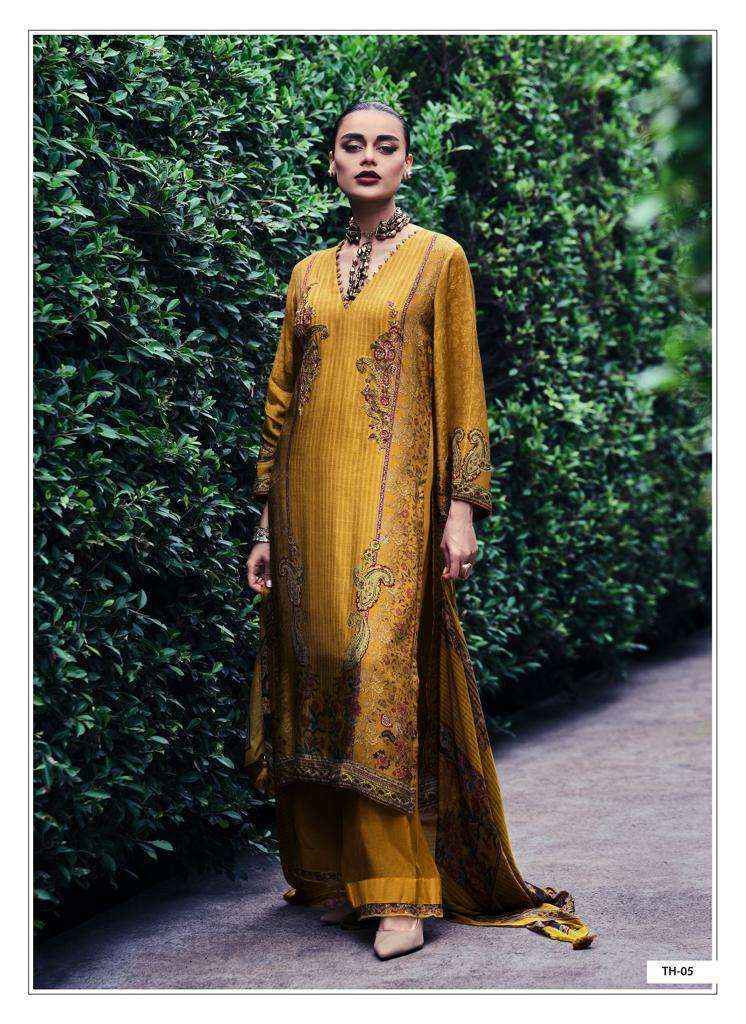 Varsha Tahira Pashmina Dress Material 6 pcs Catalogue - Wholesale Factory Outlet