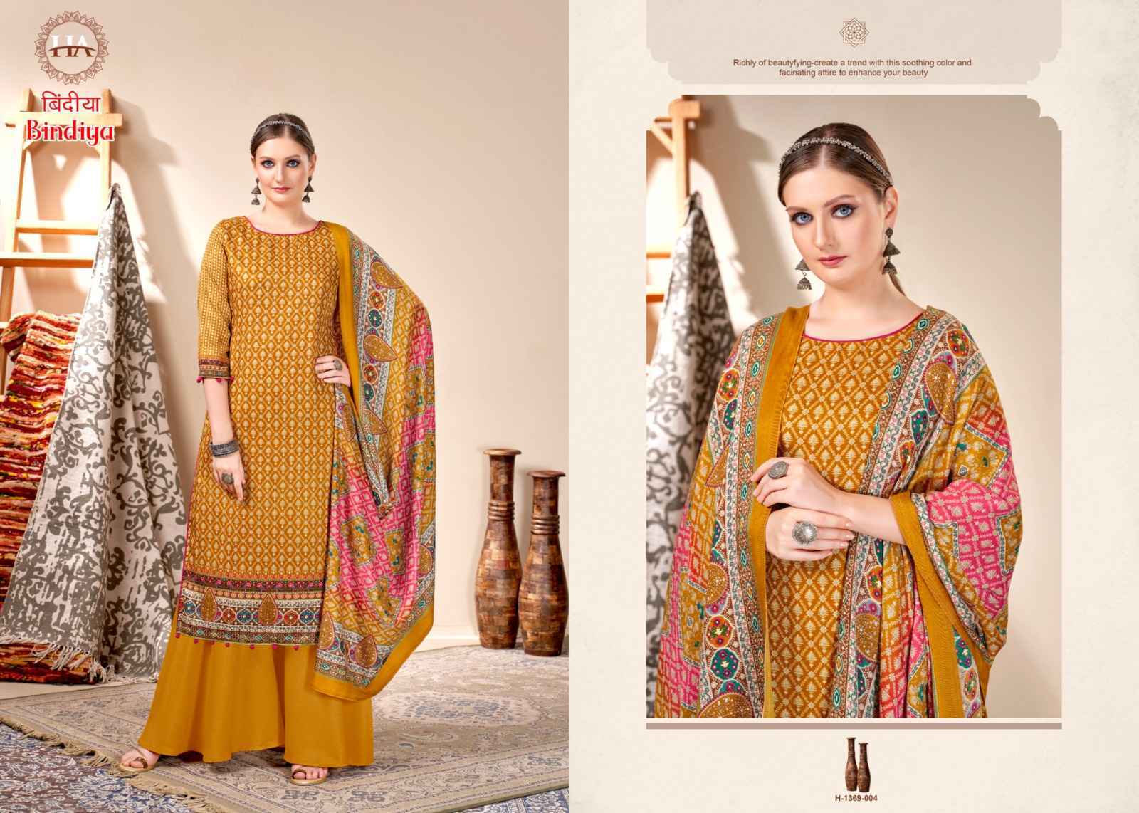 Harshit Fashion Hub Bindiya Pashmina Dress Material 8 pcs Catalogue