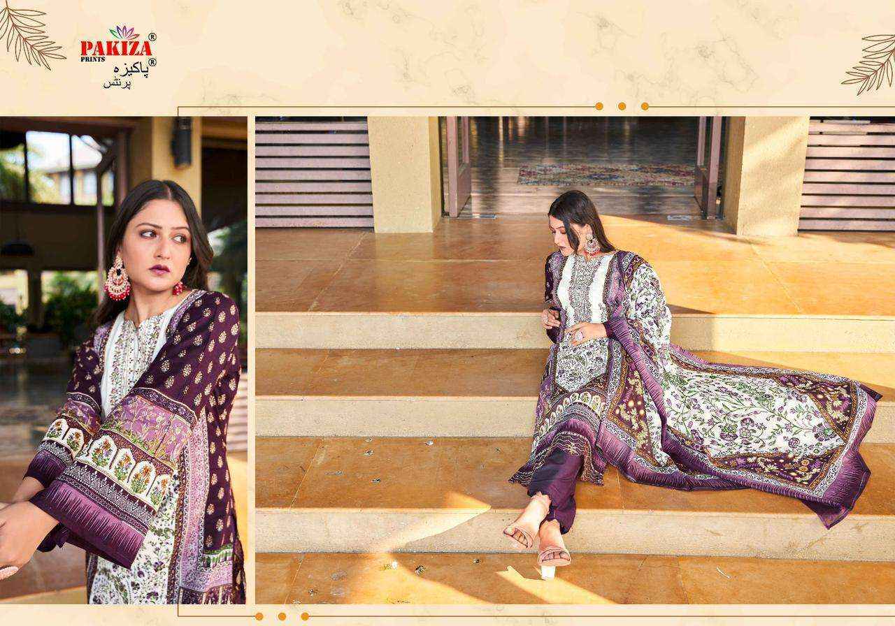 Pakiza Prints Zara Zikra Vol 23 Kashmiri Dress Material 10 pcs Catalogue