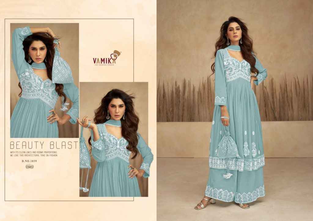 Vamika Lakhnavi Vol 7 Readymade Rayon Dress 6 pcs Catalogue