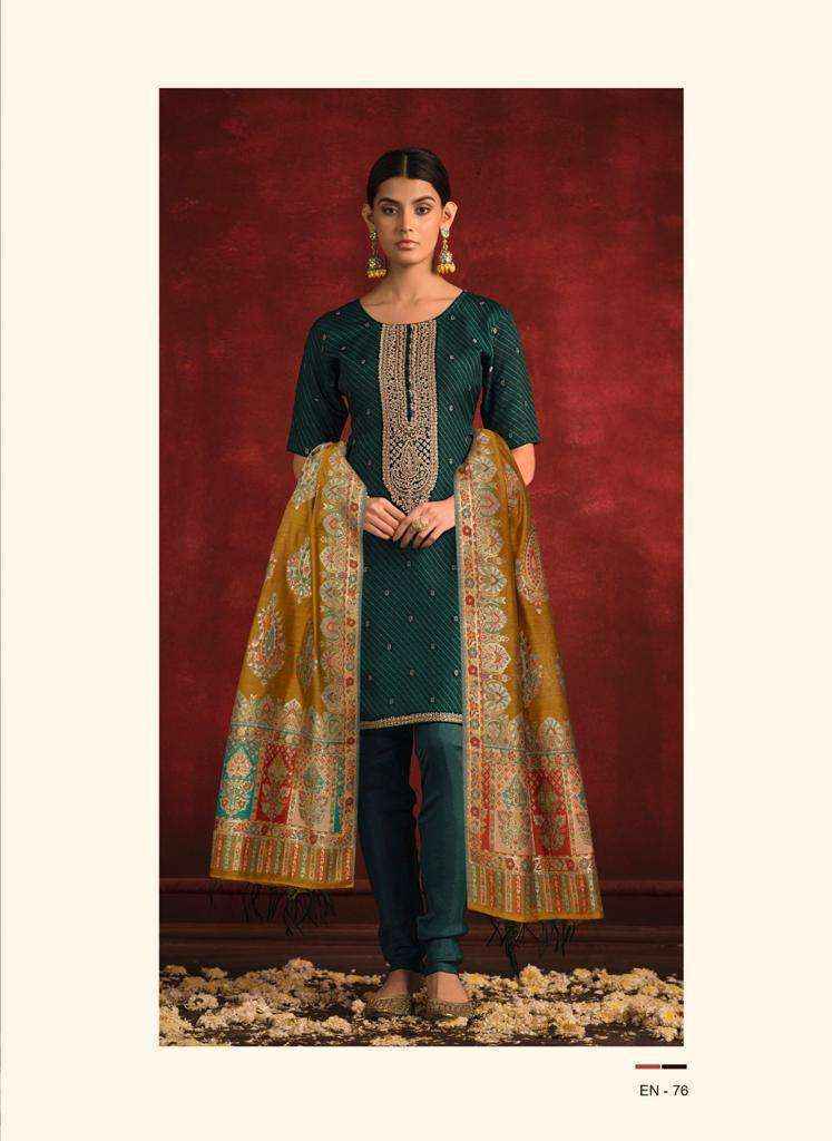 Varsha Ekani Viscose Dress Material 6 pcs Catalogue