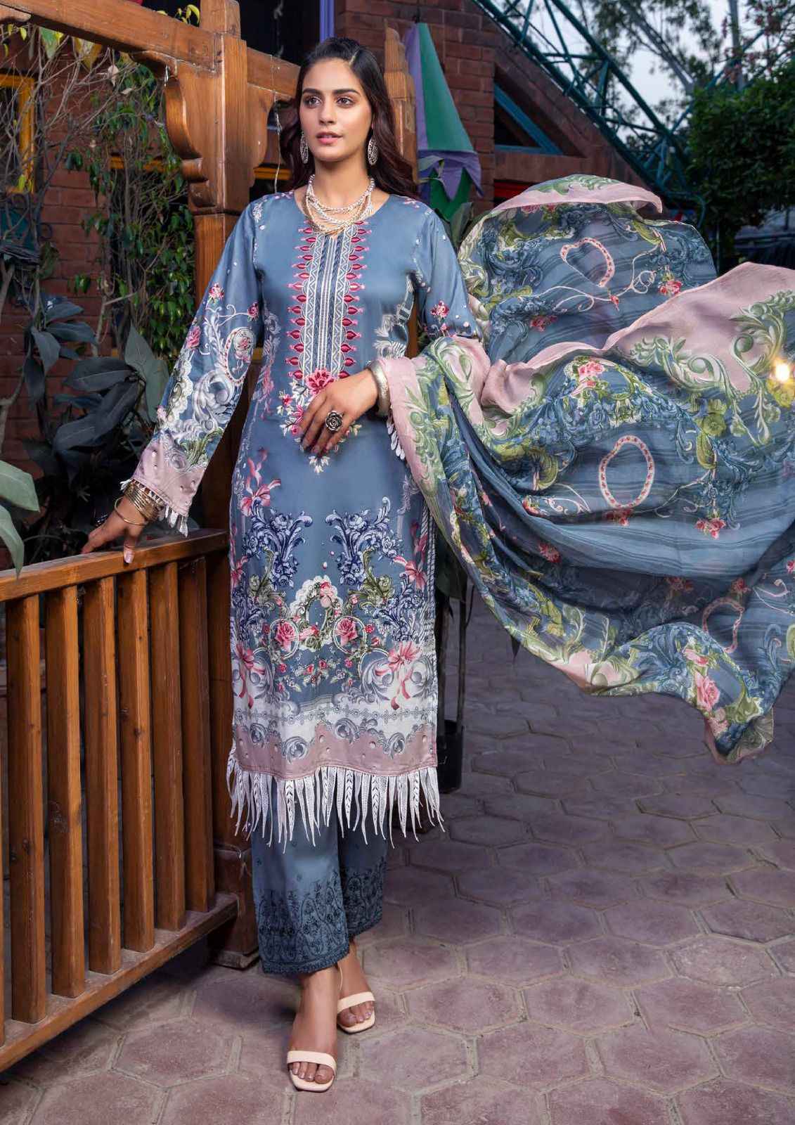 AL Karam Mushq Dress Material Wholesale Factory