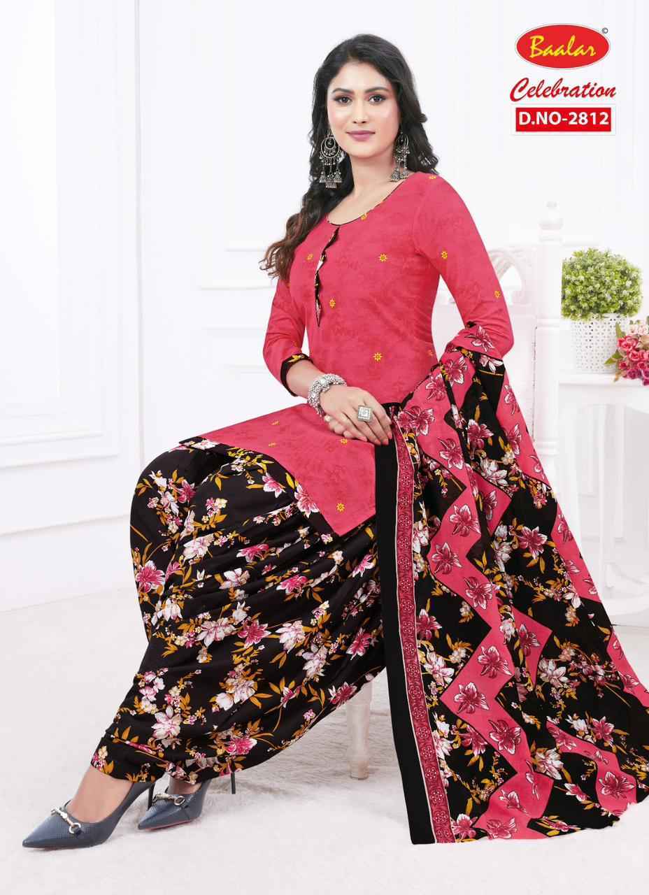 Baalar Celebration Patiyala vol 18 Cotton Dress Material 15 pcs Catalogue