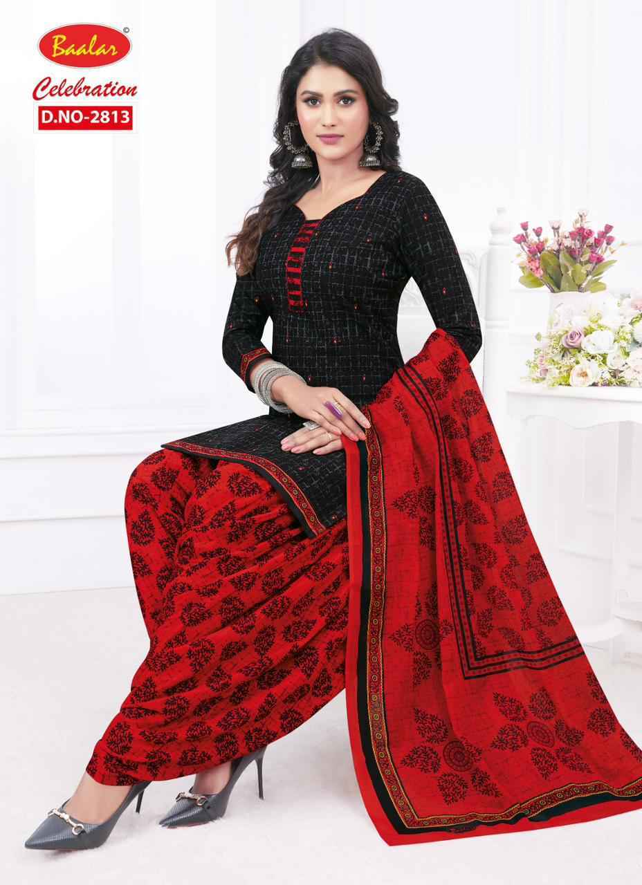 Baalar Celebration Patiyala vol 18 Cotton Dress Material 15 pcs Catalogue