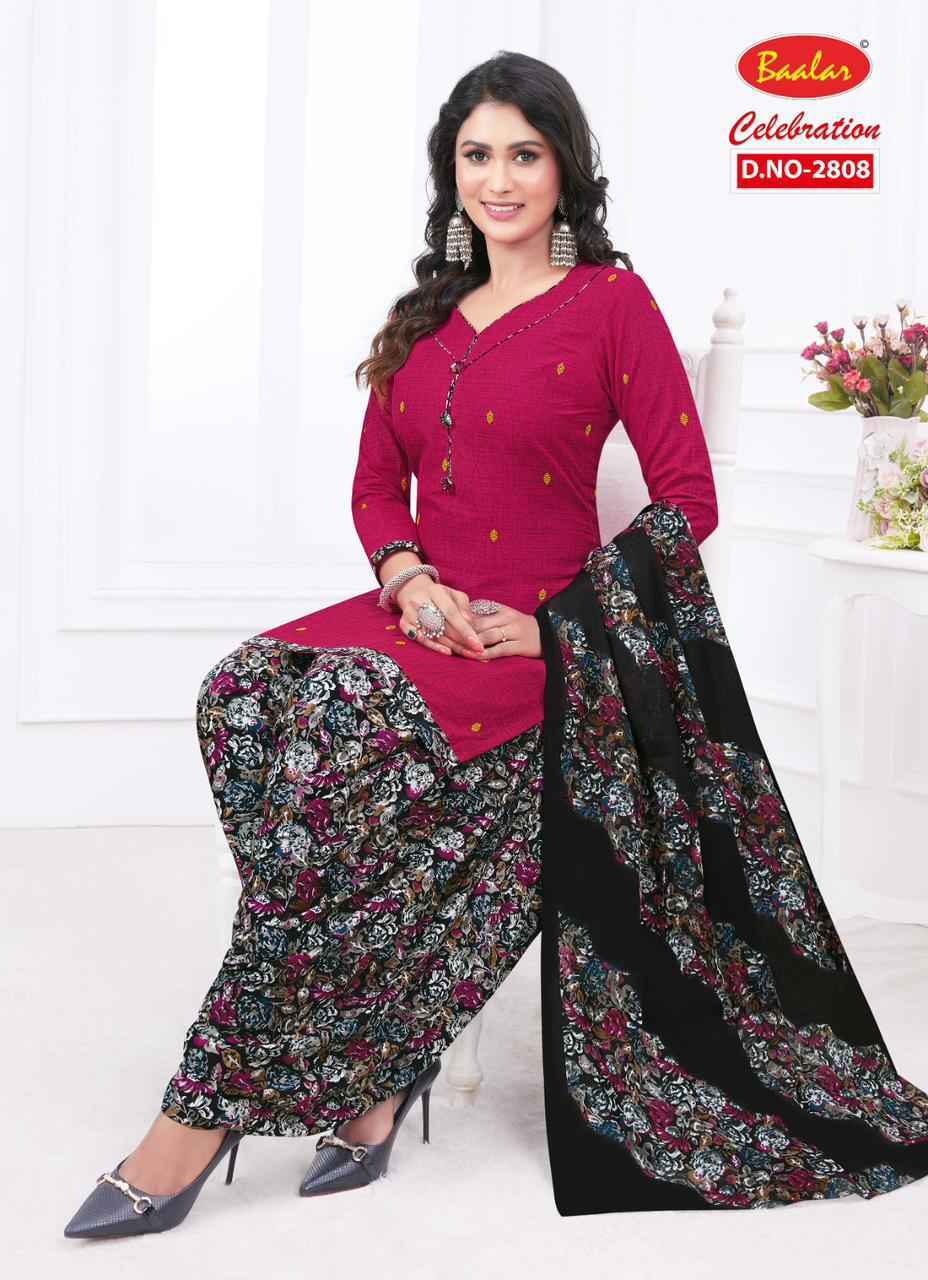 Baalar Celebration Patiyala vol 18 Cotton Dress Material 15 pcs Catalogue