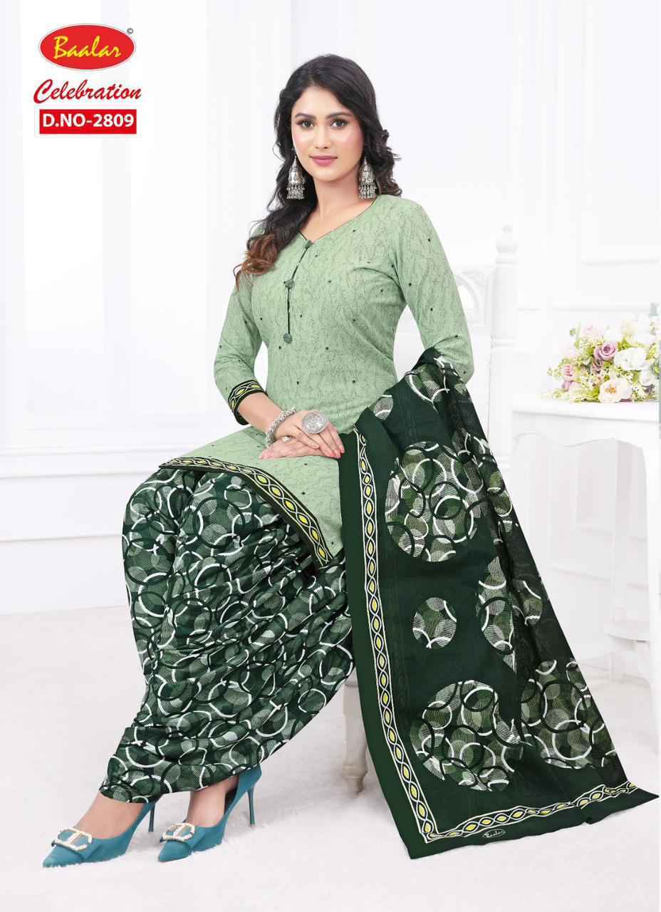 Baalar Celebration Patiyala vol 18 Cotton Dress Material 15 pcs Catalogue