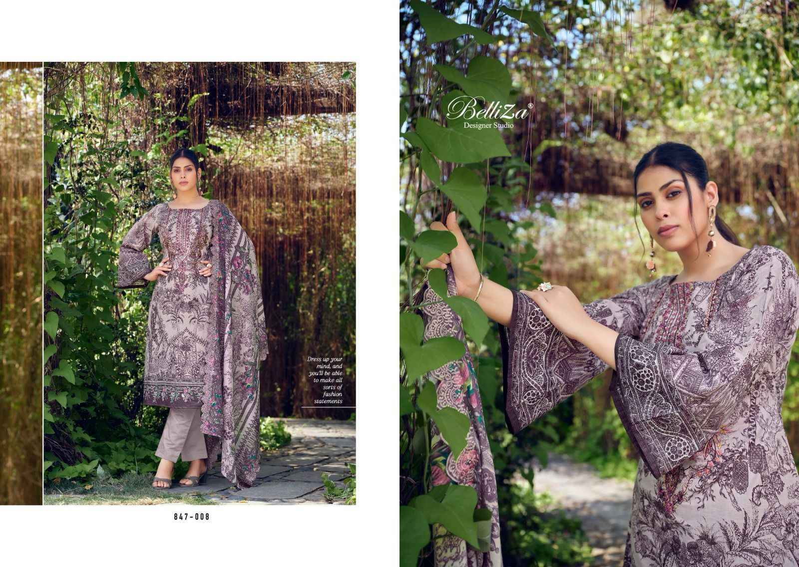 Belliza Guzarish Cotton Dress Material ( 8 pcs Catalogue )