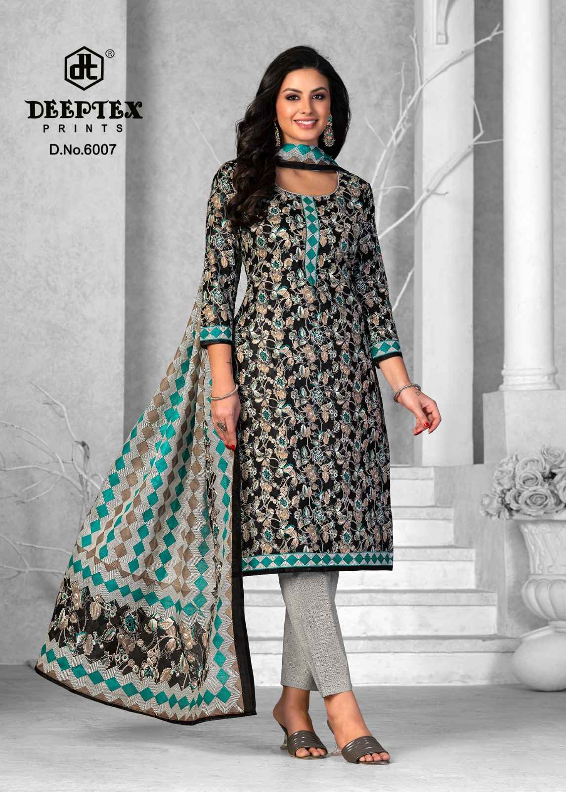 Deeptex cotton dress materials 2024 catalogue