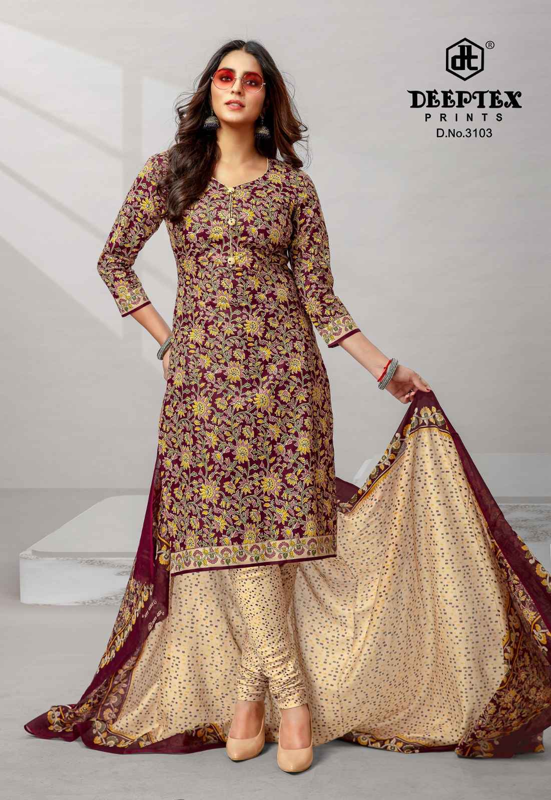 Deeptex Chief Guest Vol 31 Cotton Salwar Kameez Online Price