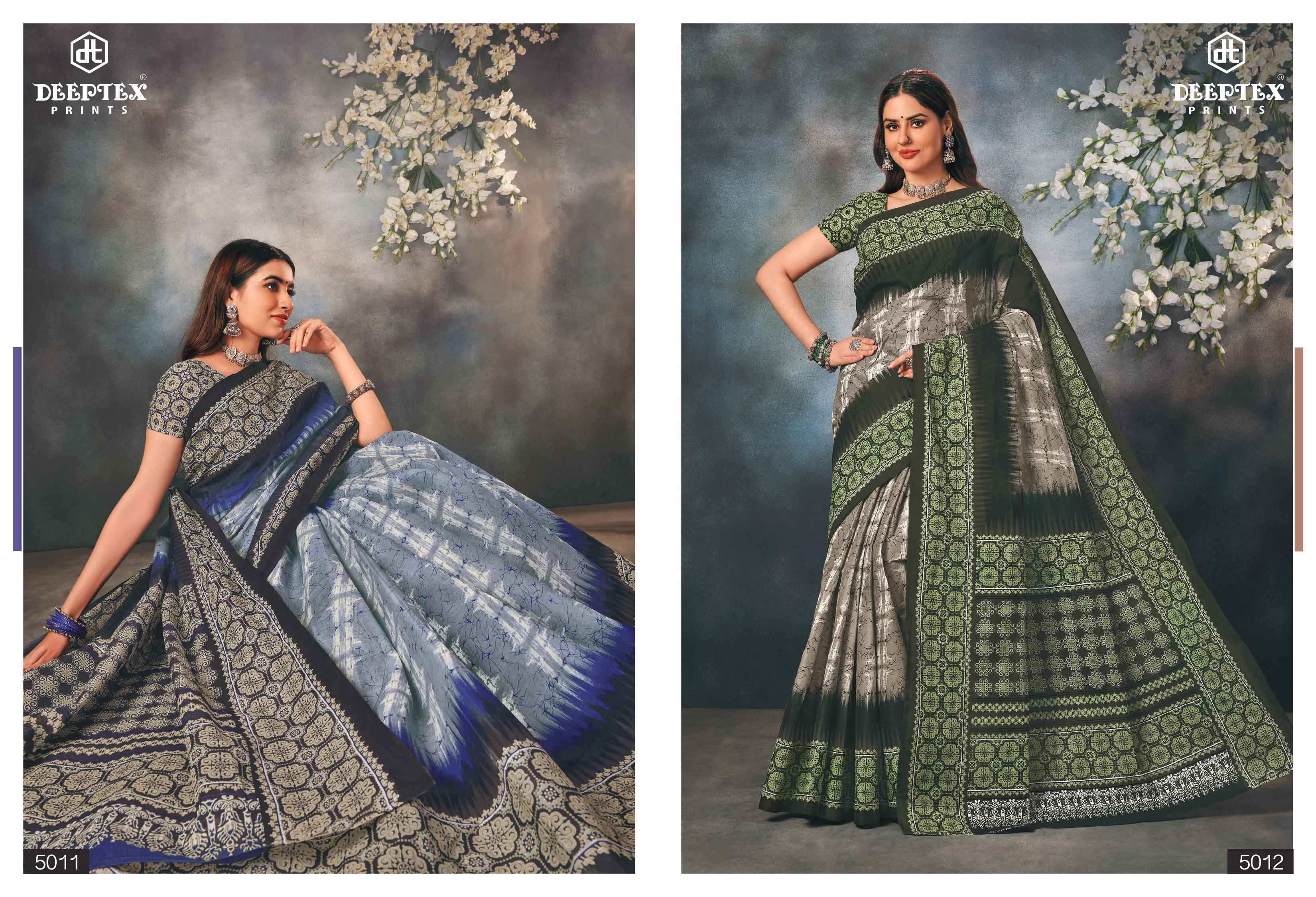 Deeptex Mother India Volume-50 Pure Cotton Saree