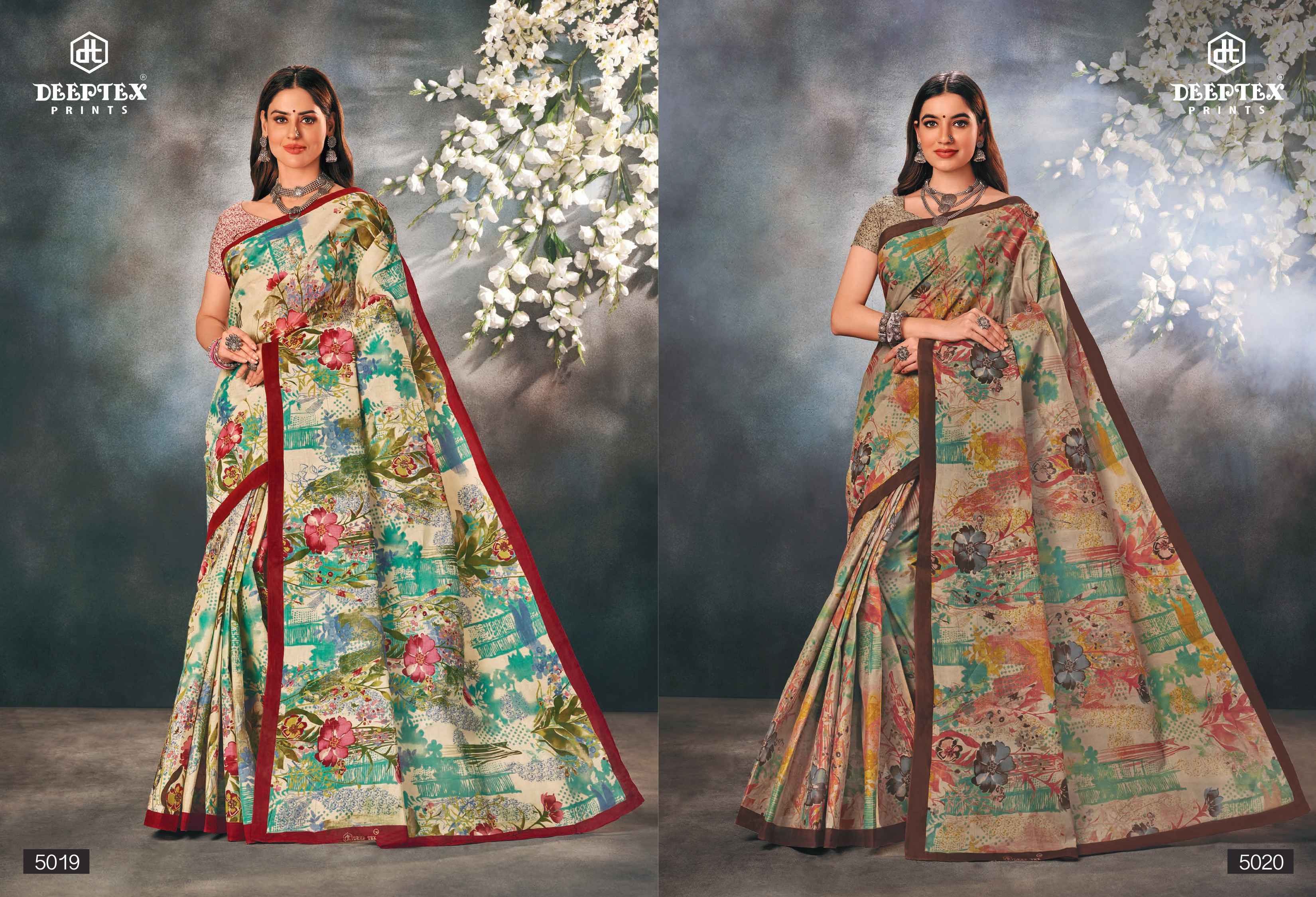 Deeptex Mother India Volume-50 Pure Cotton Saree