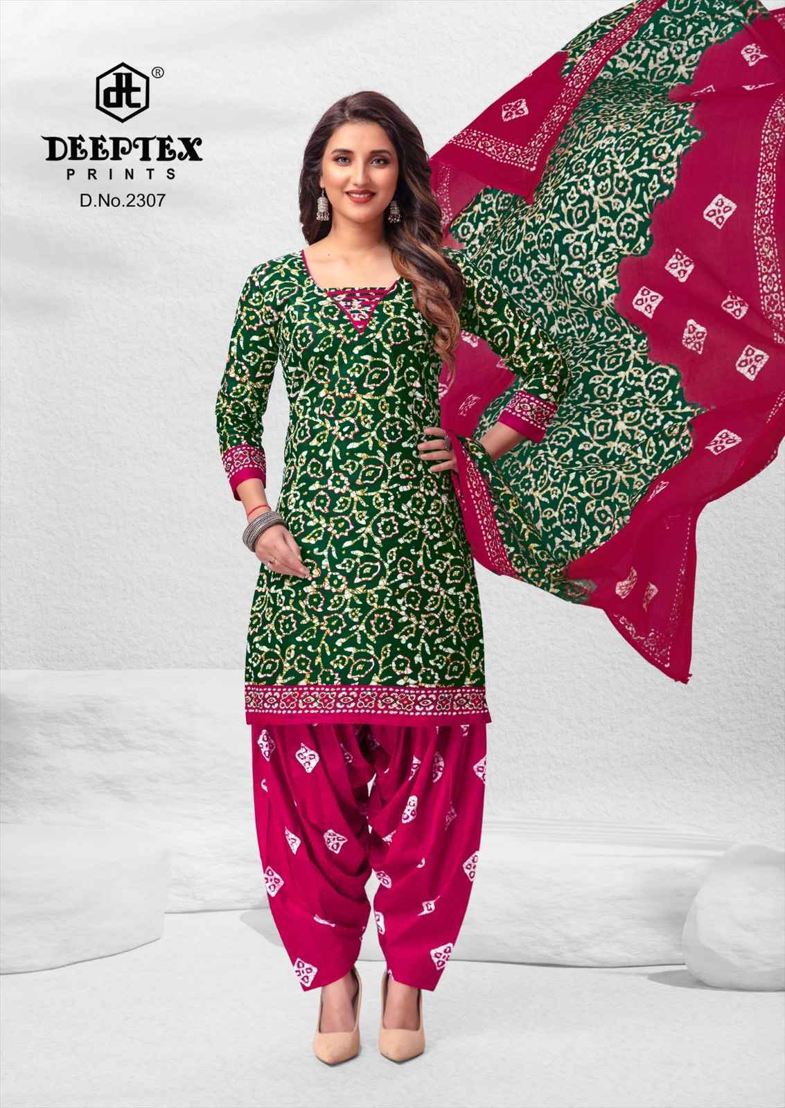 Deeptex Traditional Vol 15 Cotton Designer Dress Material Wholesale catalog