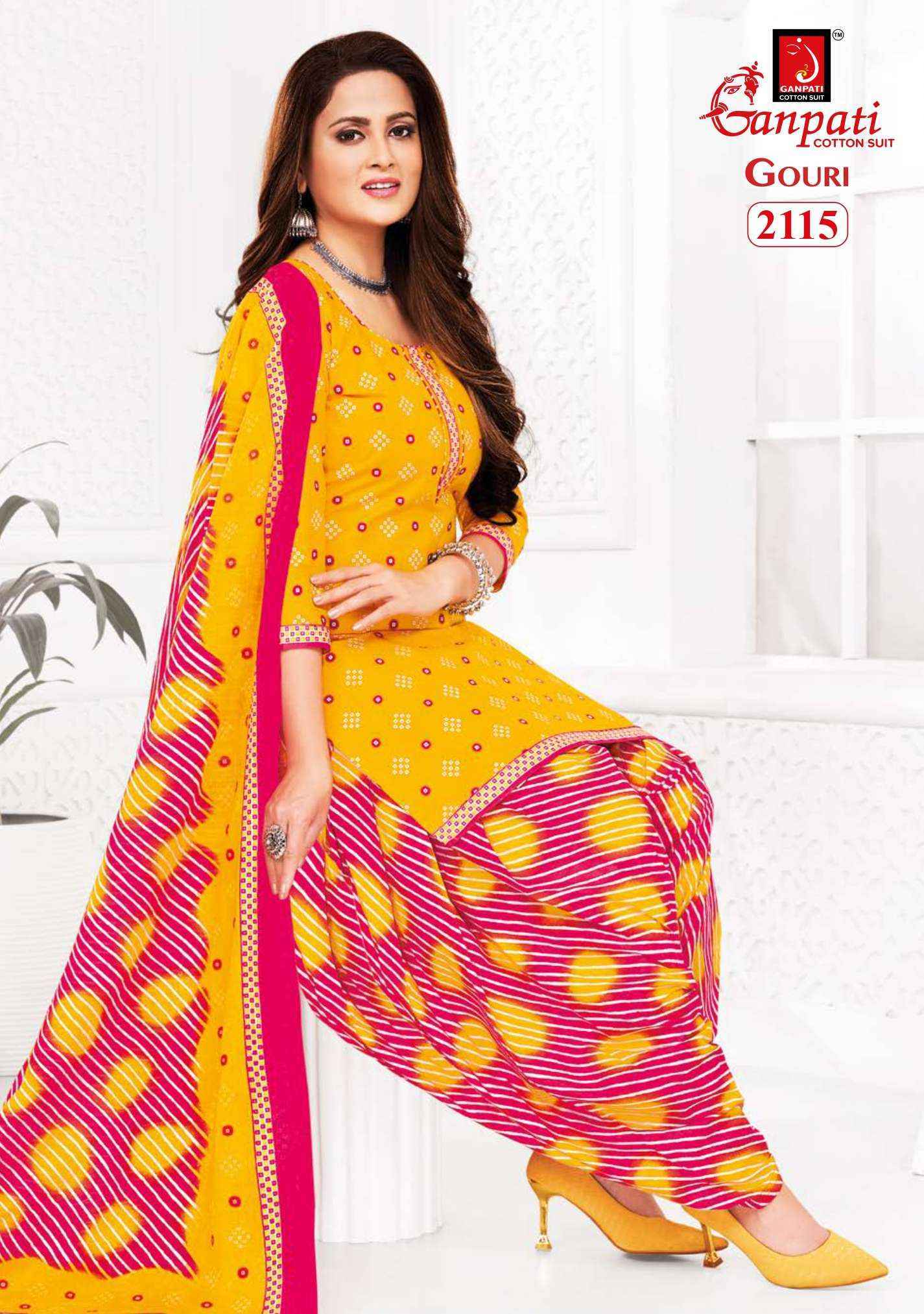 Ganpati Gouri Vol 7 Cotton Dress Material Wholesale Catalog Surat