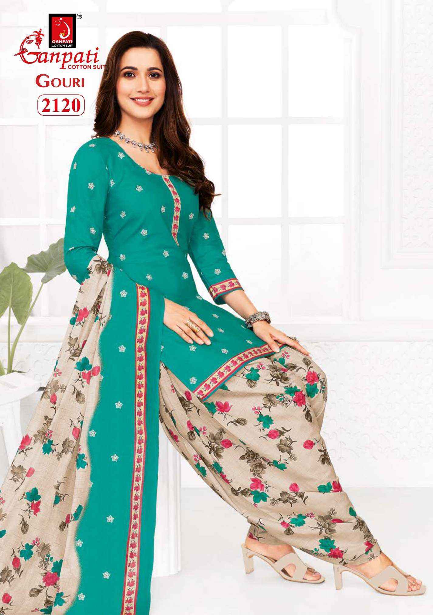 Ganpati Gouri Vol 7 Cotton Dress Material Wholesale Catalog Surat