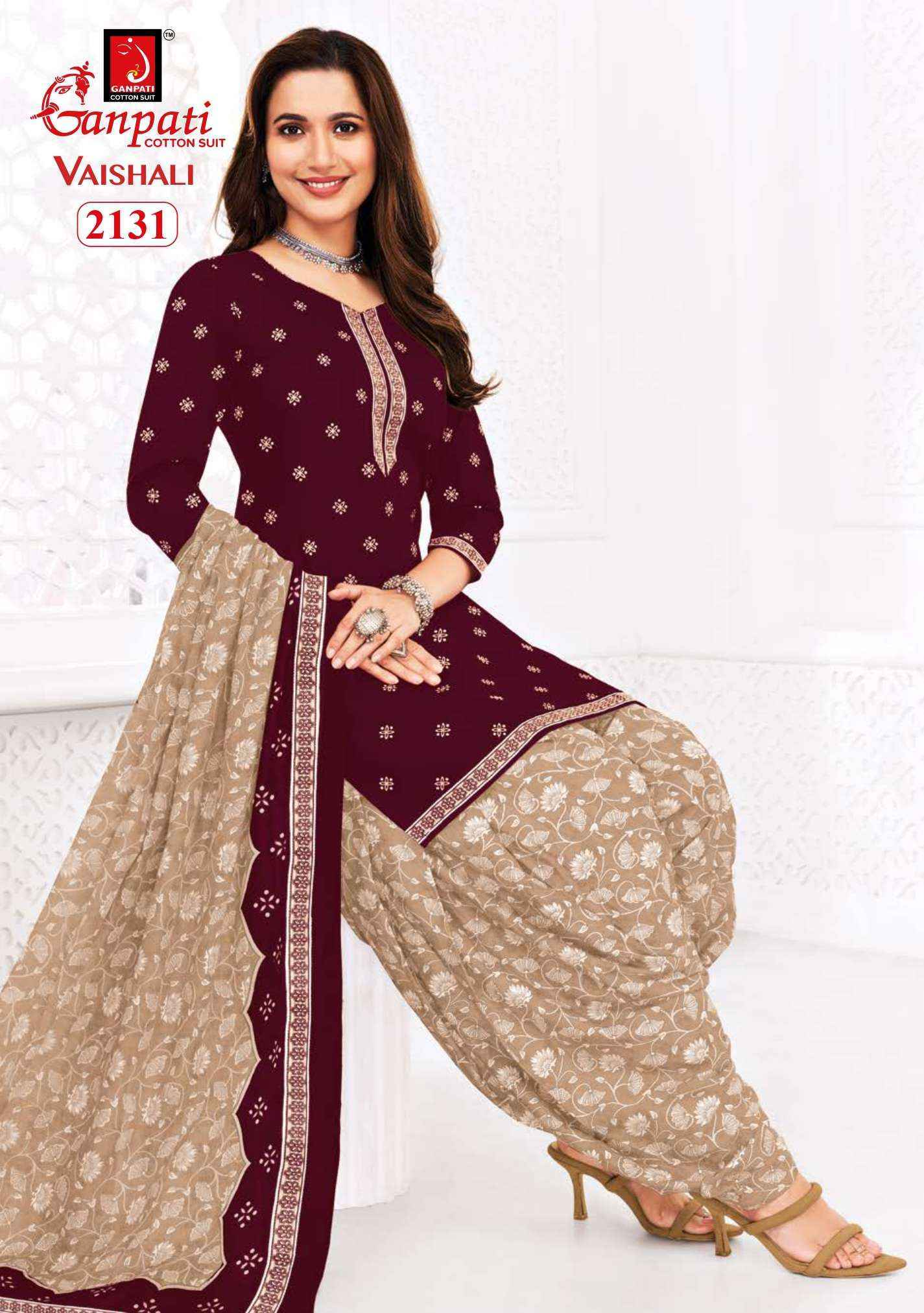 Ganpati Vaishali Vol-7 Cotton Dress Material Wholesale Online Shopping
