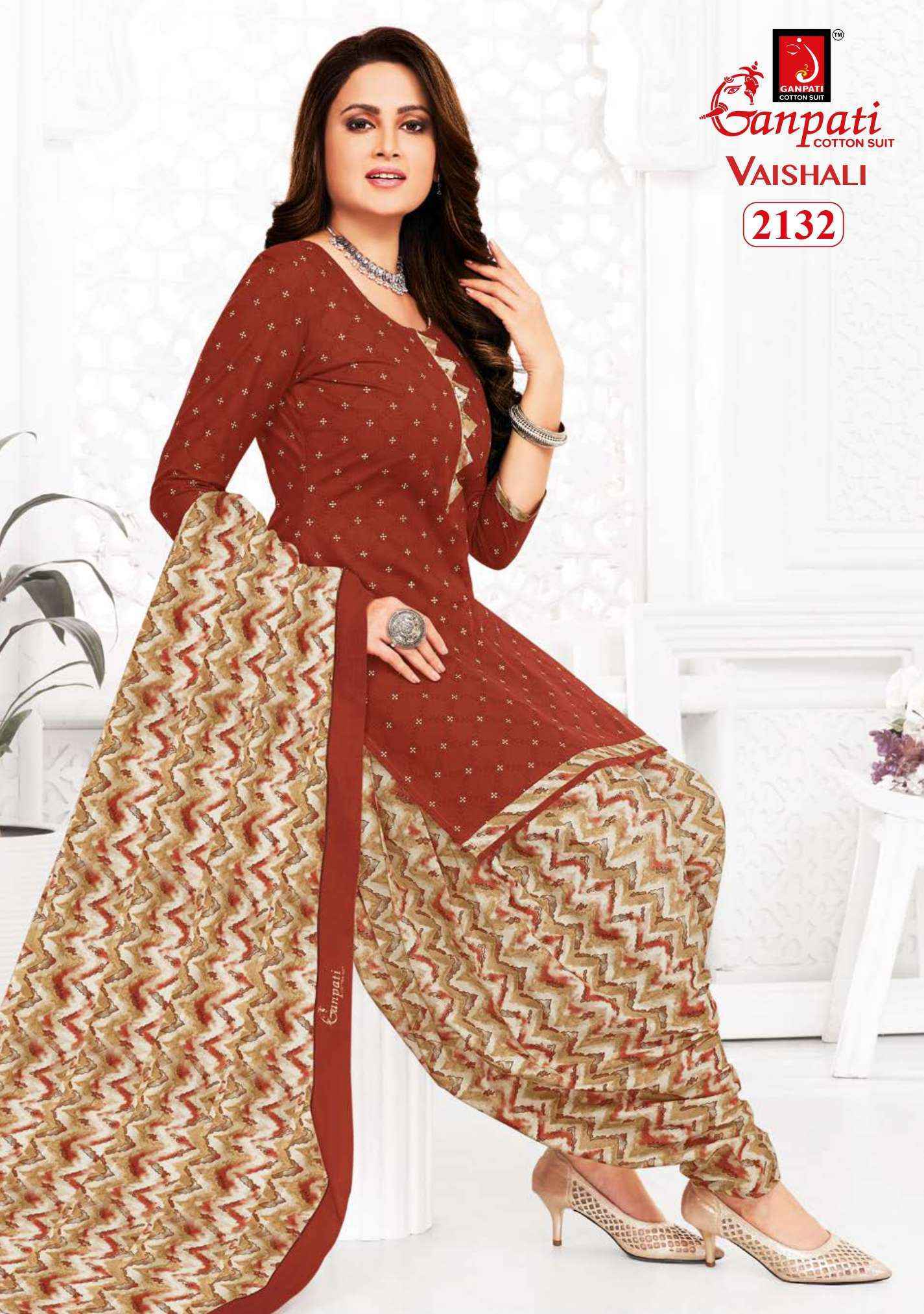 Ganpati Vaishali Vol-7 Cotton Dress Material Wholesale Online Shopping