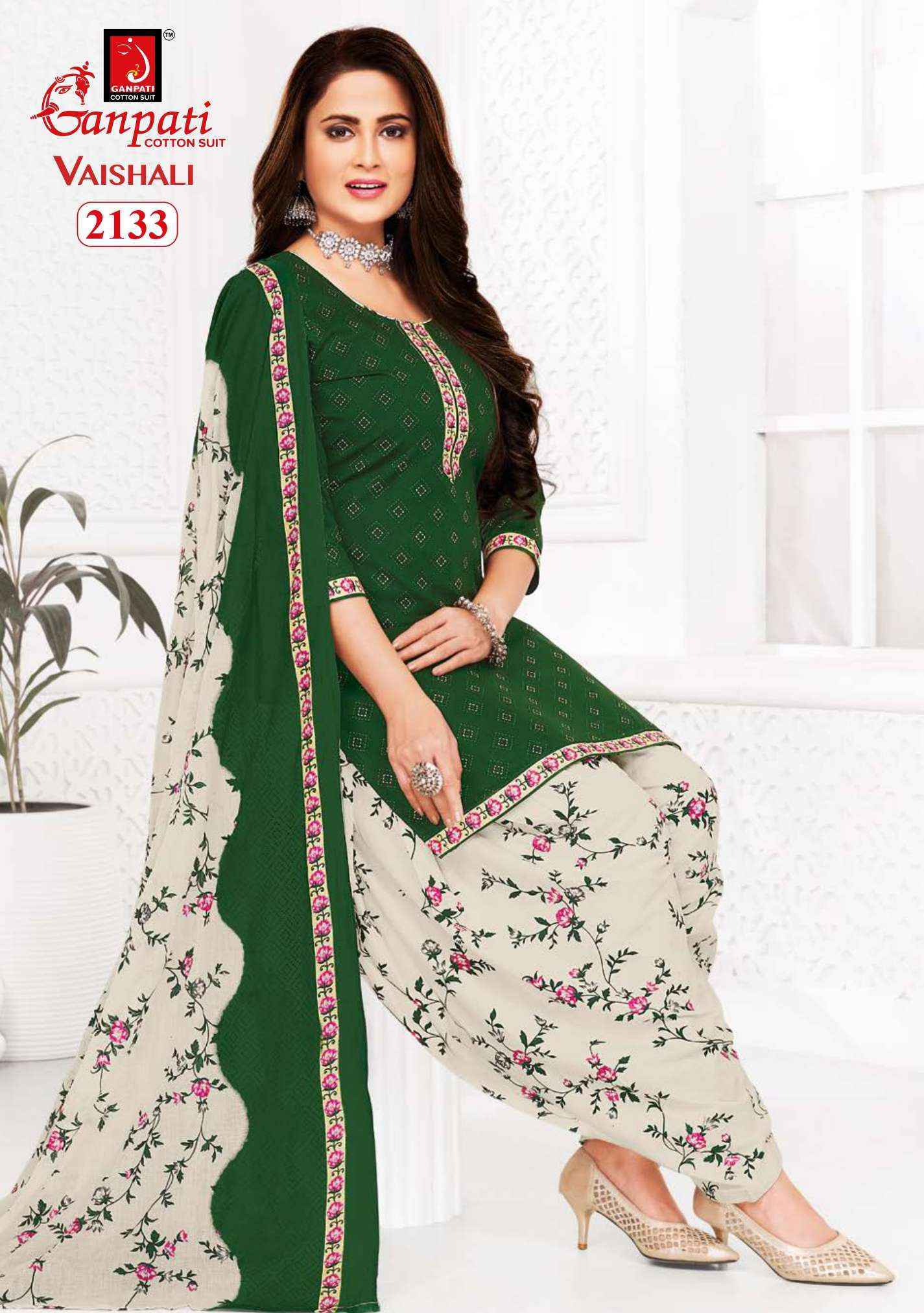 Ganpati Vaishali Vol-7 Cotton Dress Material Wholesale Online Shopping