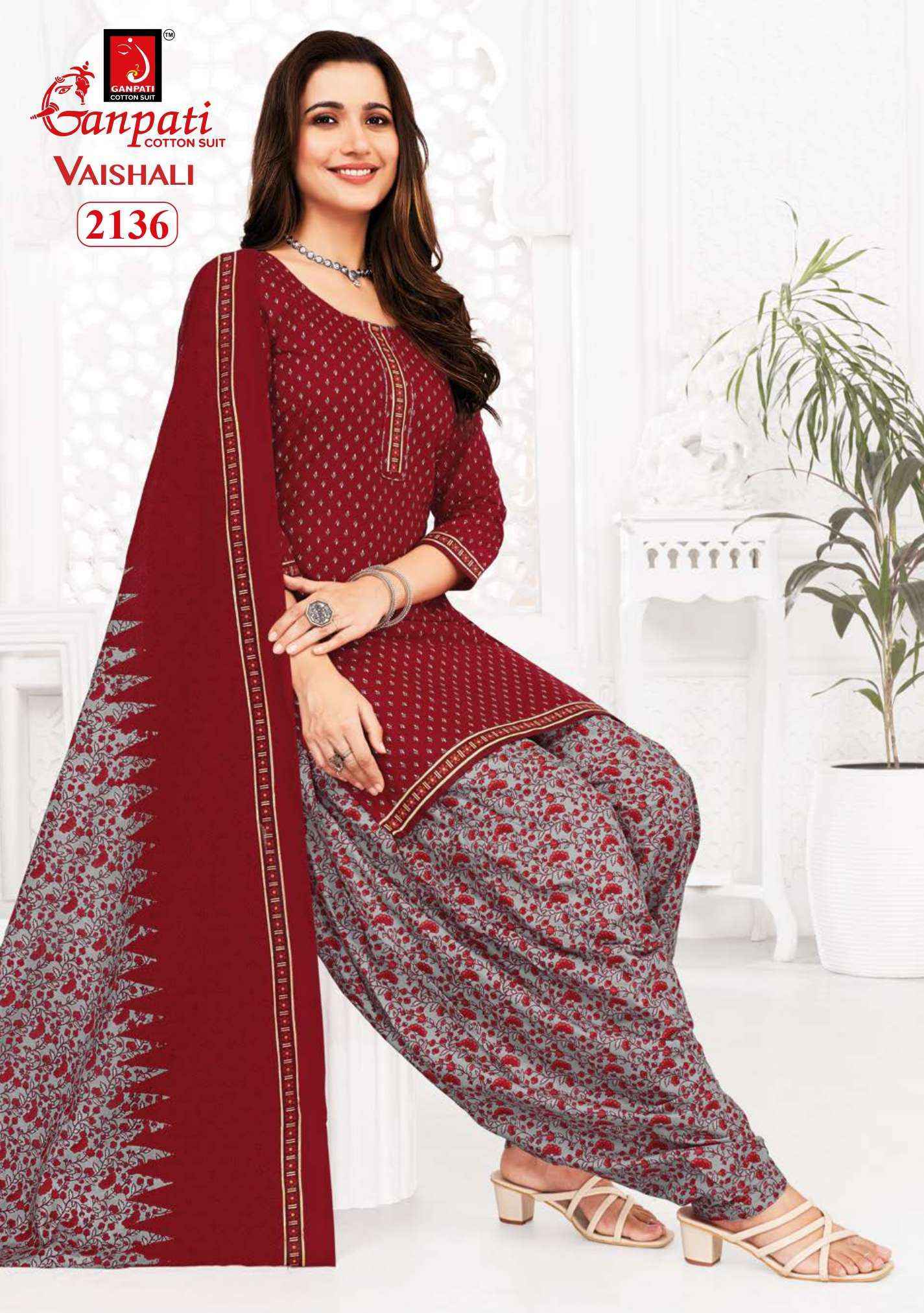 Ganpati Vaishali Vol-7 Cotton Dress Material Wholesale Online Shopping