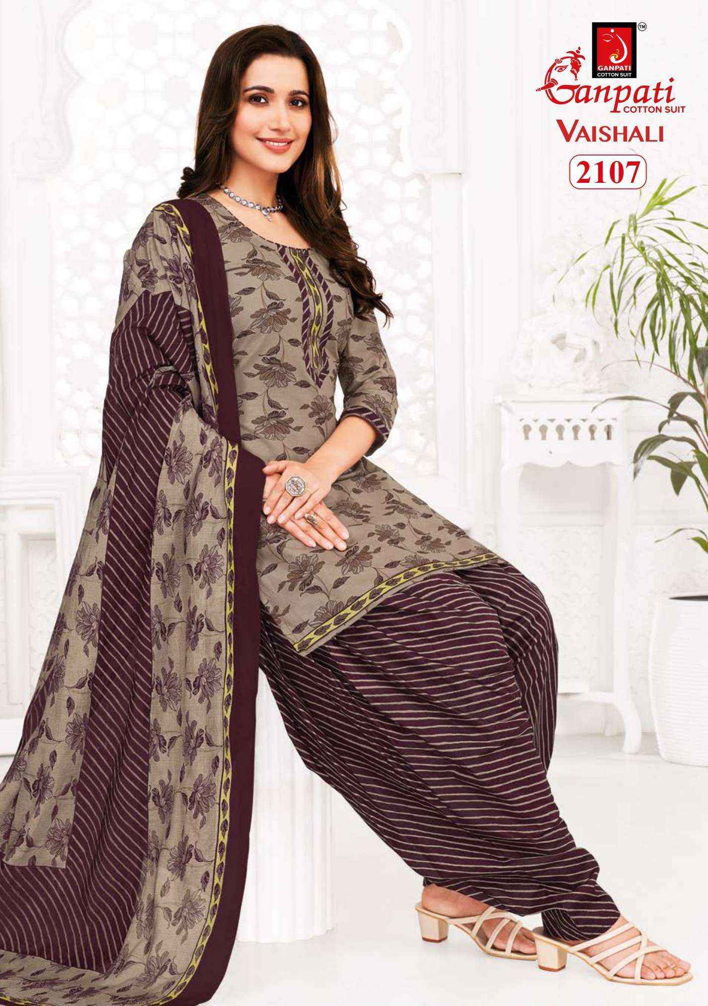 Ganpati Vaishali Vol-7 Cotton Dress Material Wholesale Online Shopping