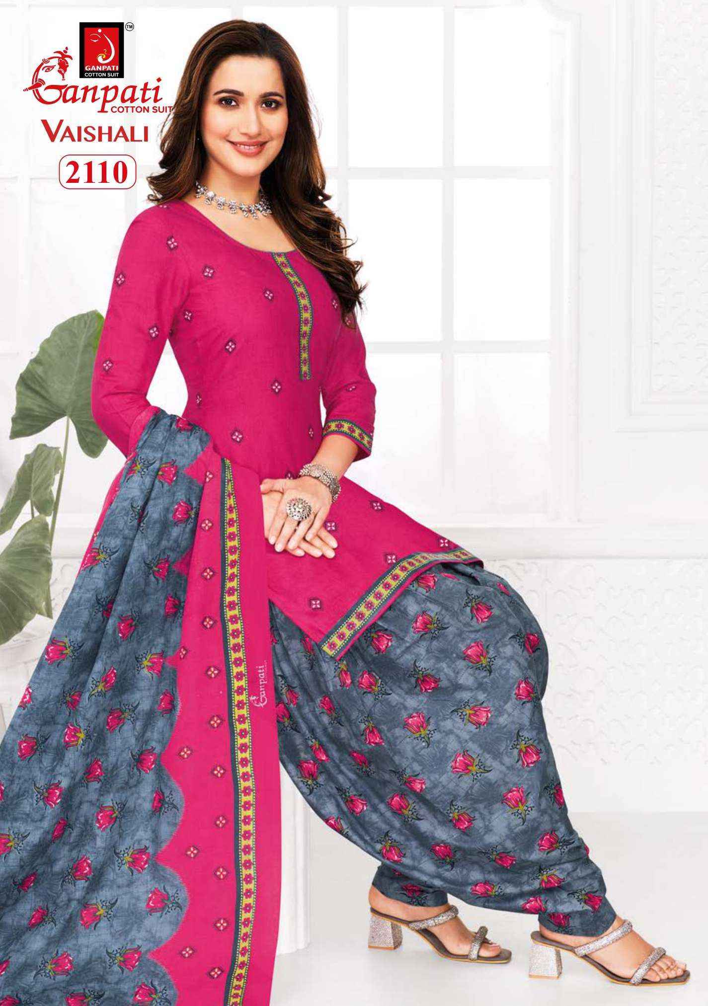 Ganpati Vaishali Vol-7 Cotton Dress Material Wholesale Online Shopping