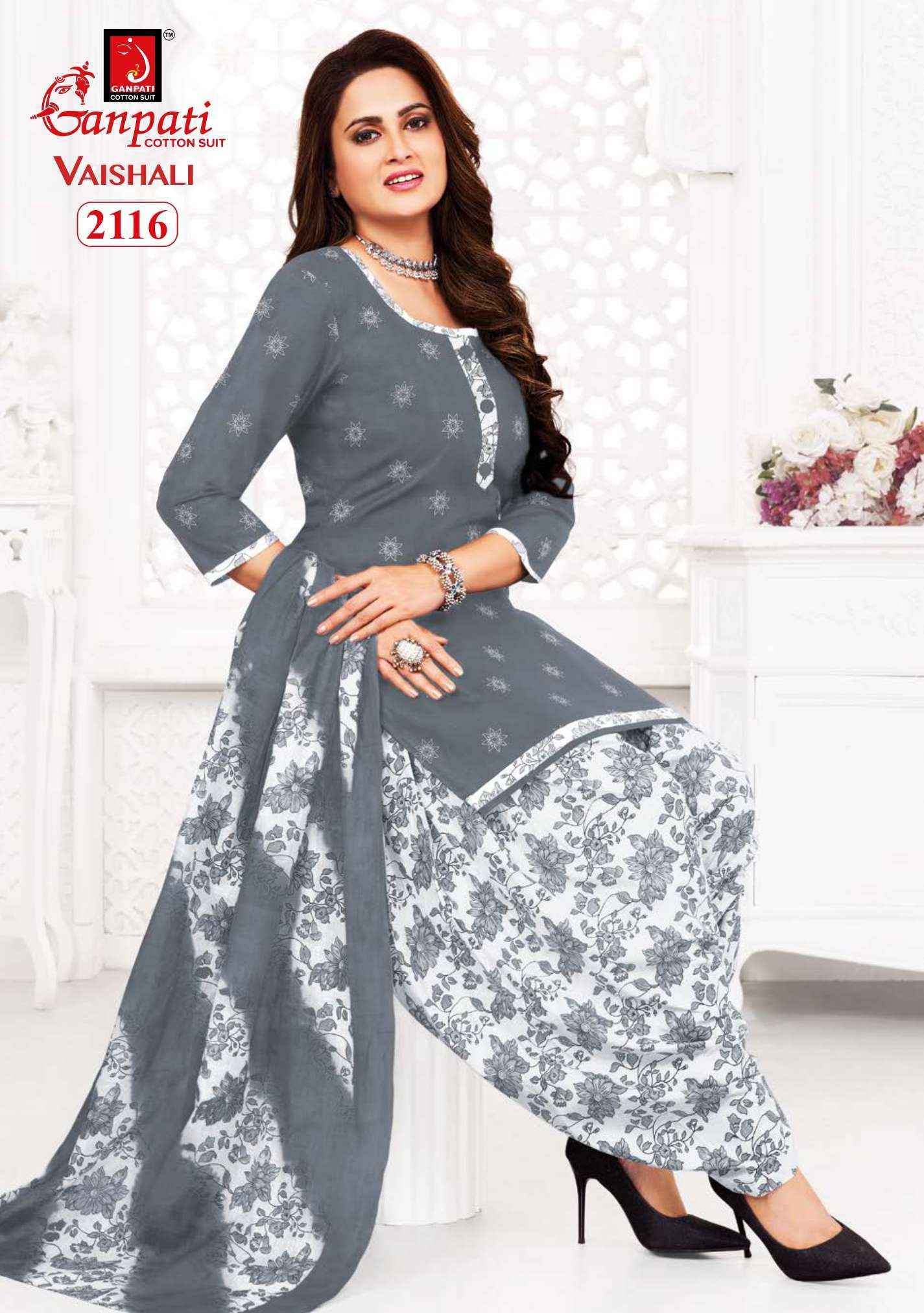 Ganpati Vaishali Vol-7 Cotton Dress Material Wholesale Online Shopping