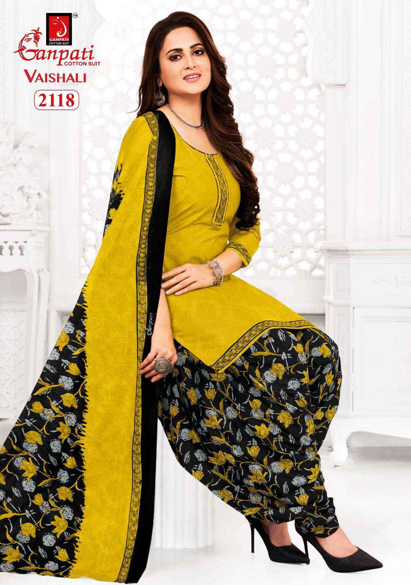 Ganpati Vaishali Vol-7 Cotton Dress Material Wholesale Online Shopping