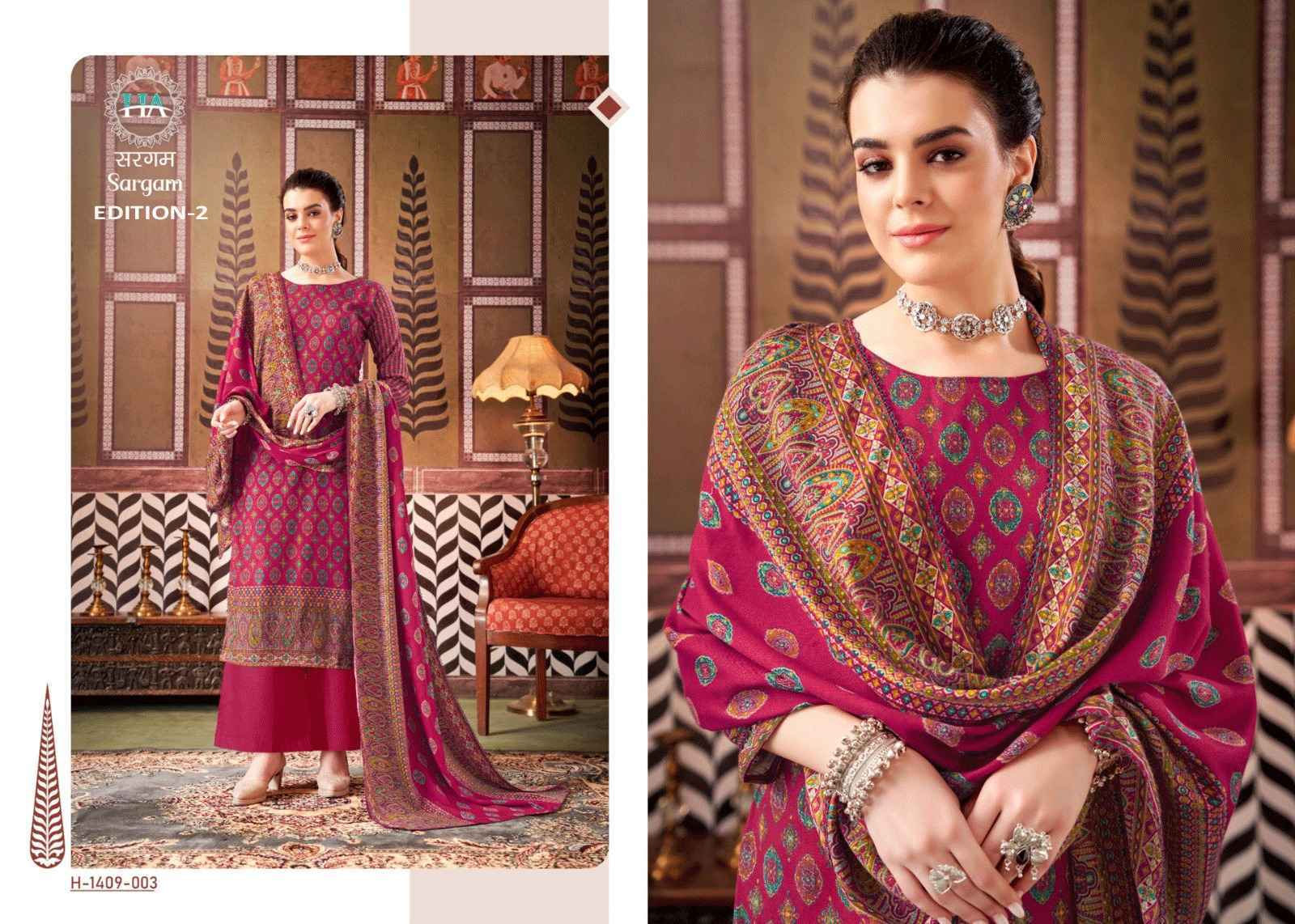 Harshit Fashion Hub Sargam Pashmina Dress Material 8 pcs Catalogue