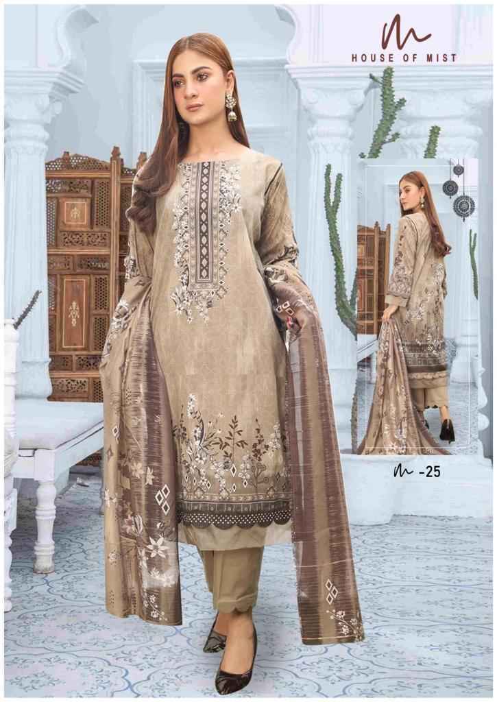 House Of Mist Ghazal Cotton Collection Vol 3 Cotton Dress Material 6 pcs Catalogue