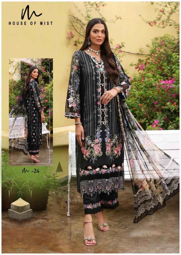 House Of Mist Ghazal Cotton Collection Vol 3 Cotton Dress Material 6 pcs Catalogue