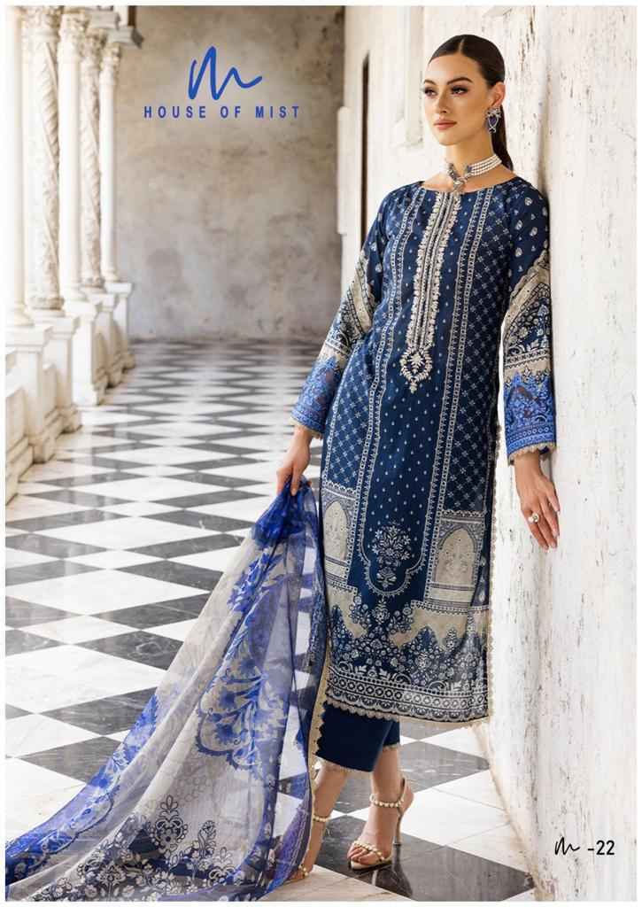 House Of Mist Ghazal Cotton Collection Vol 3 Cotton Dress Material 6 pcs Catalogue