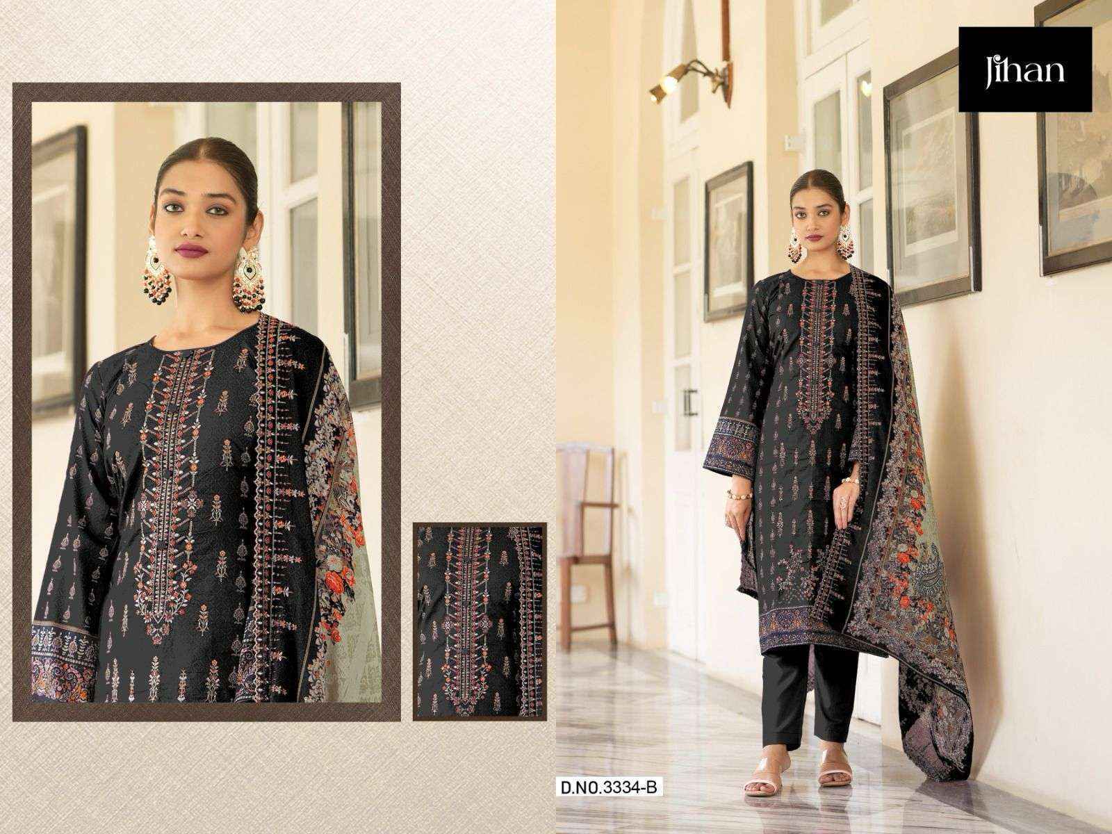 Jihan Bin Saeed Lawn Cotton Salwar Kameez wholesaler