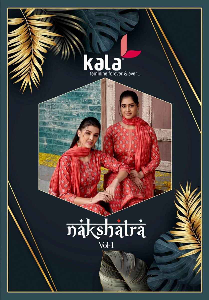 Kala Nakshatra Vol 1 Cotton Readymade Suits 12 pcs Catalogue