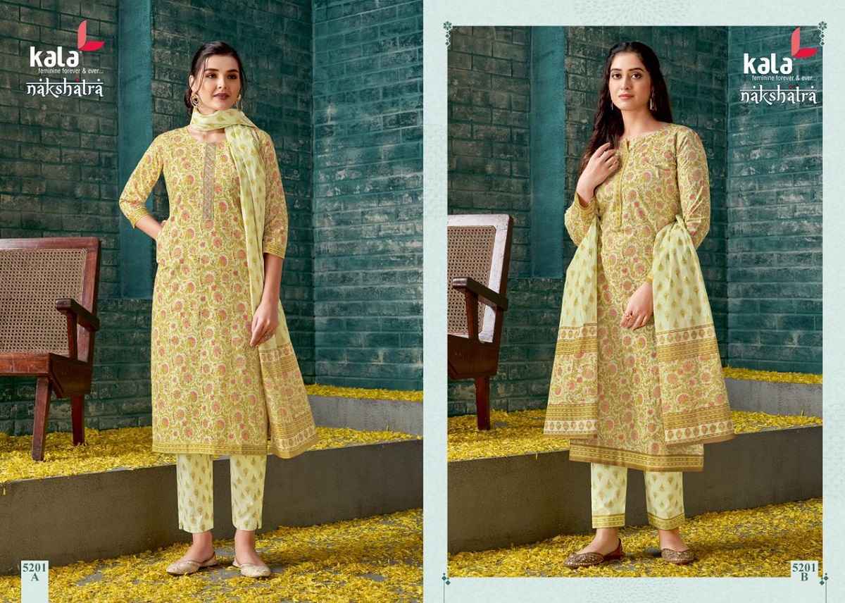 Kala Nakshatra Vol 1 Cotton Readymade Suits 12 pcs Catalogue