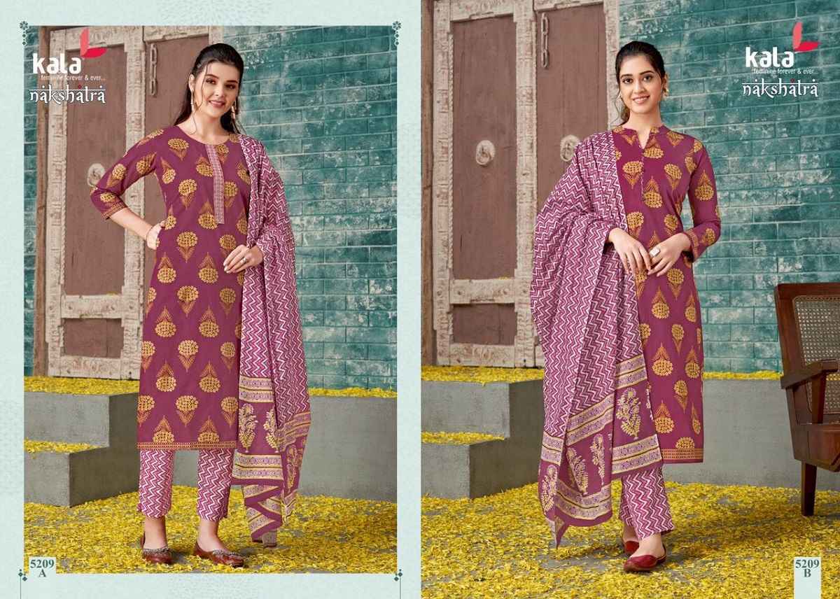 Kala Nakshatra Vol 1 Cotton Readymade Suits 12 pcs Catalogue