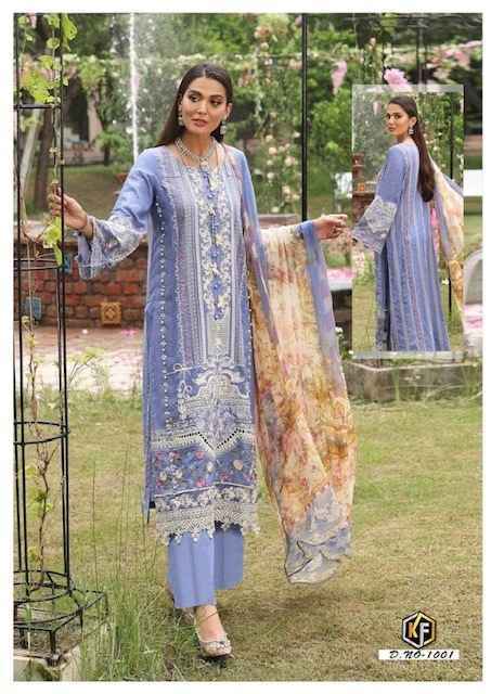 Keval Fab Soha Nazir Luxury Vol 1 Cotton Dress Material 6 pcs Catalogue