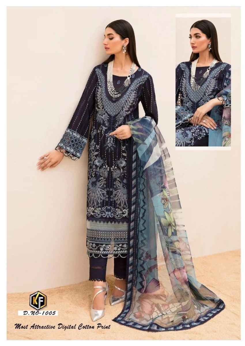 Keval Fab Soha Nazir Luxury Vol 1 Cotton Dress Material 6 pcs Catalogue
