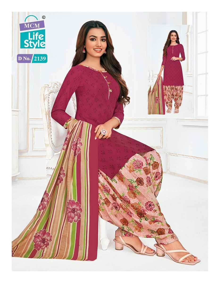 MCM Lifestyle Priya Vol 21 Cotton Dress Material 32 pcs Catalogue