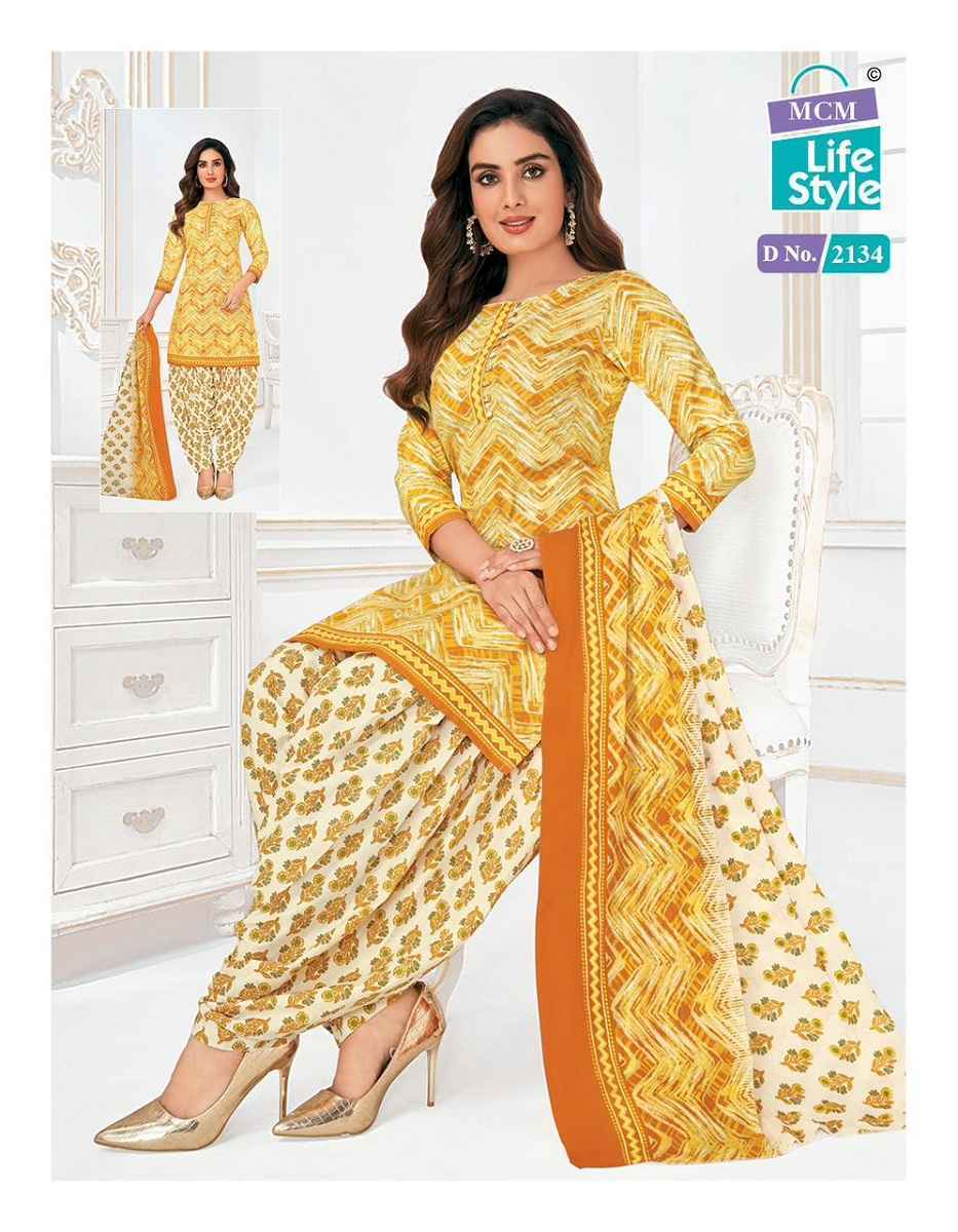 MCM Lifestyle Priya Vol 21 Cotton Dress Material 32 pcs Catalogue