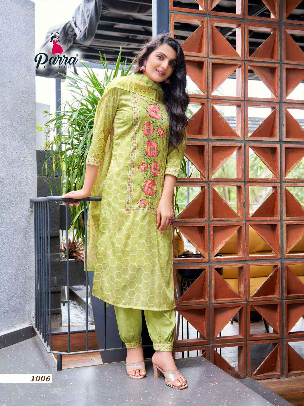 Parra Studio Nirwa Vol 1 Readymade Muslin Dress 6 pcs Catalogue