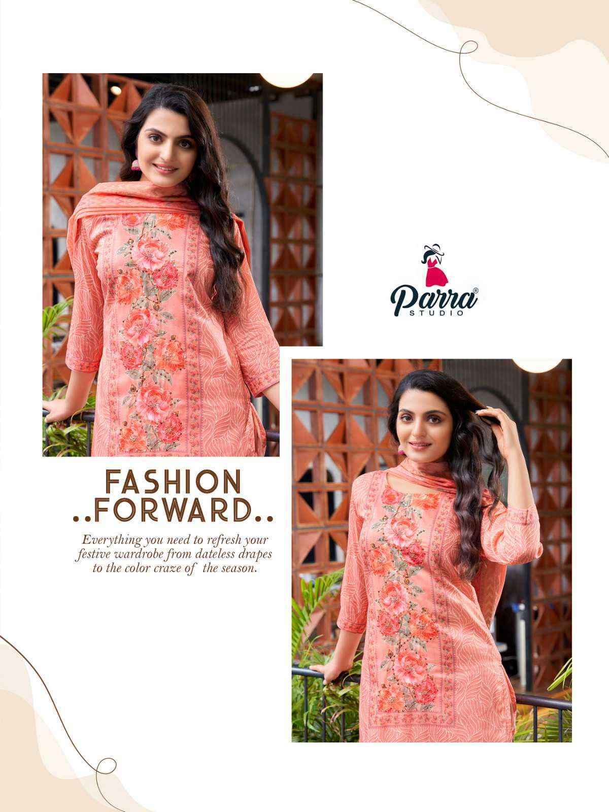 Parra Studio Nirwa Vol 1 Readymade Muslin Dress 6 pcs Catalogue