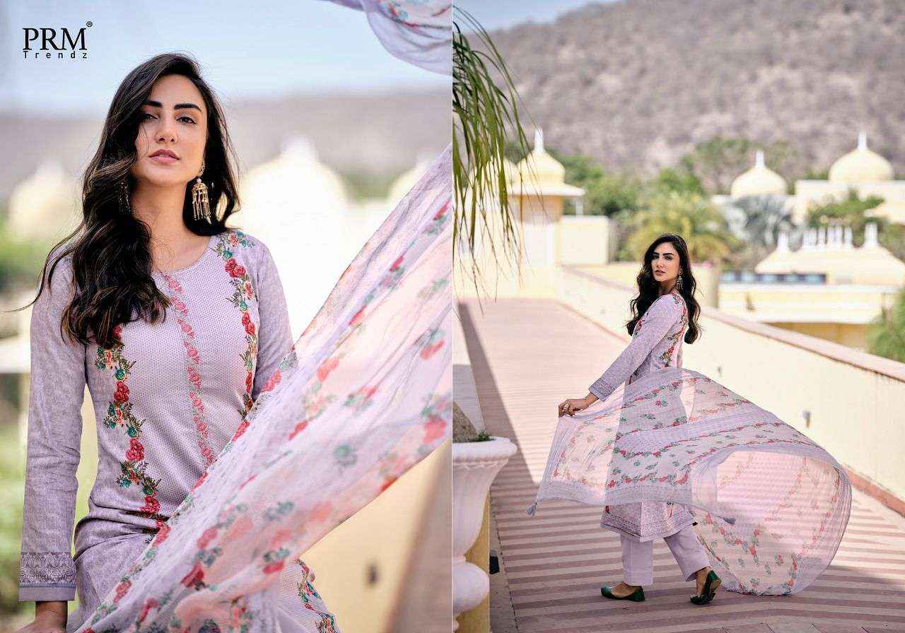 PRM Trendz Talab Jam Satin Dress Material Wholesale Price