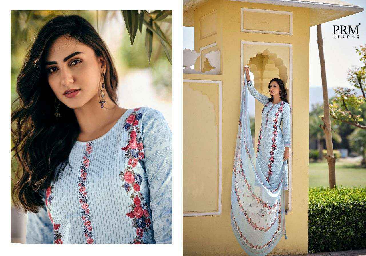 PRM Trendz Talab Jam Satin Dress Material Wholesale Price