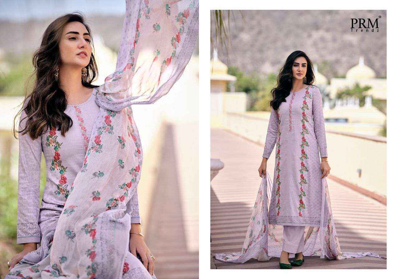 PRM Trendz Talab Jam Satin Dress Material Wholesale Price